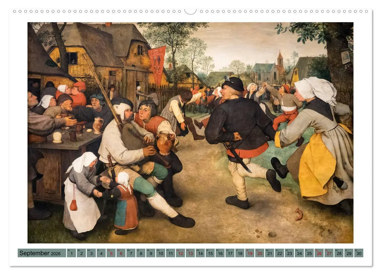 Bild: 9783516236651 | Pieter Bruegel d.Ä. (hochwertiger Premium Wandkalender 2026 DIN A2...