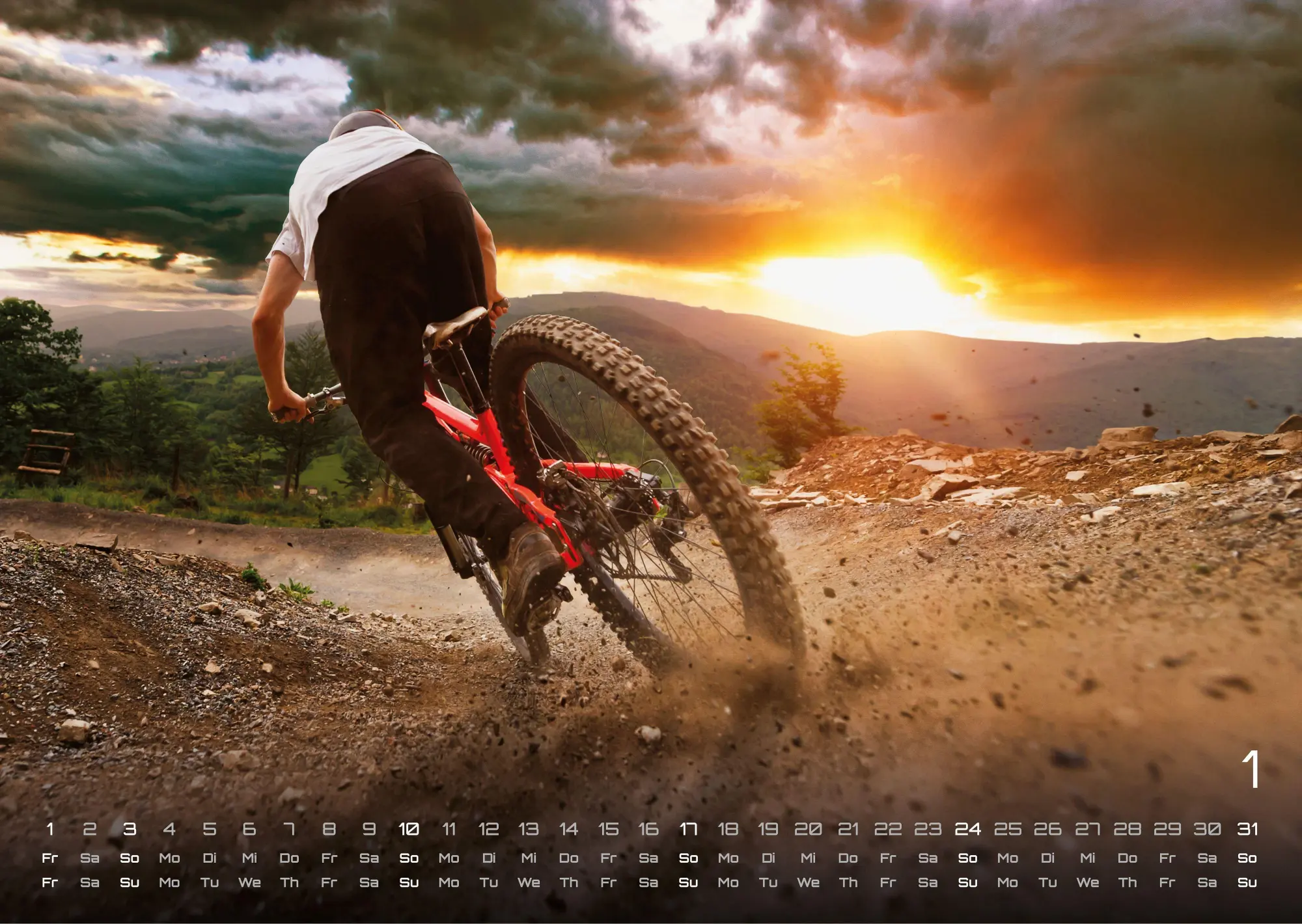 Bild: 9783986736651 | MTB Mountainbike - 2027 - Kalender DIN A3 | GP-Fever. de | Kalender