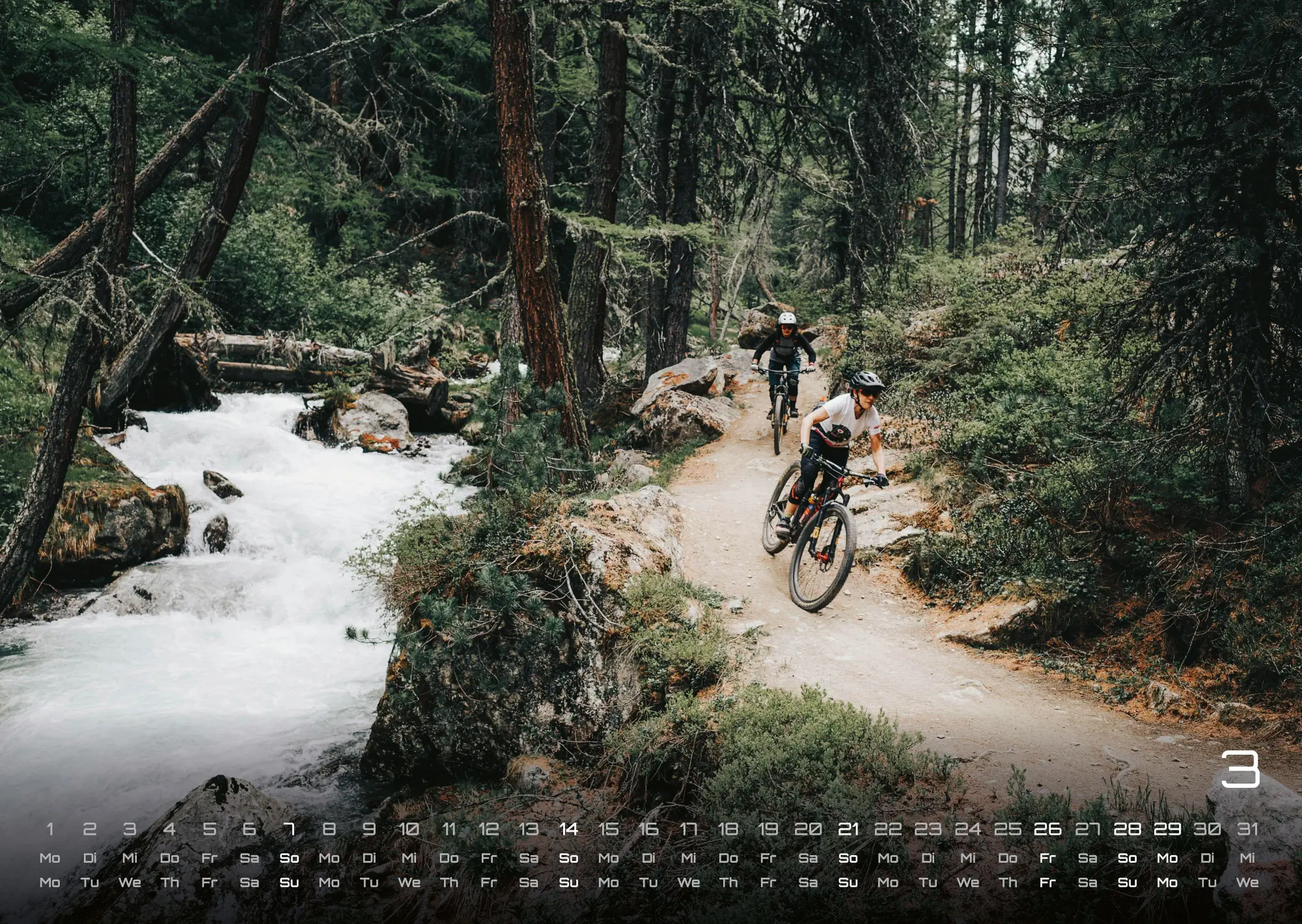 Bild: 9783986736651 | MTB Mountainbike - 2027 - Kalender DIN A3 | GP-Fever. de | Kalender
