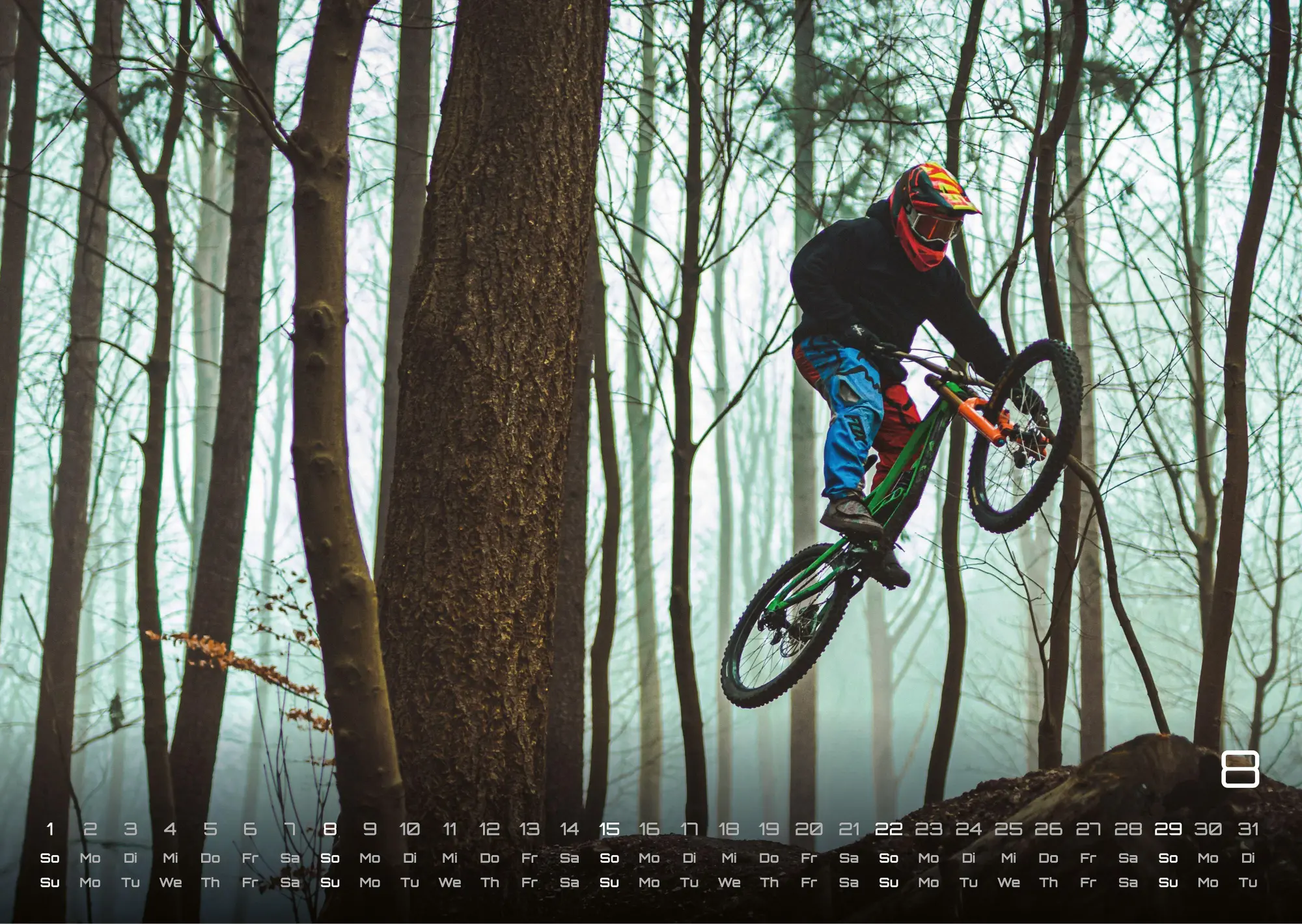 Bild: 9783986736651 | MTB Mountainbike - 2027 - Kalender DIN A3 | GP-Fever. de | Kalender