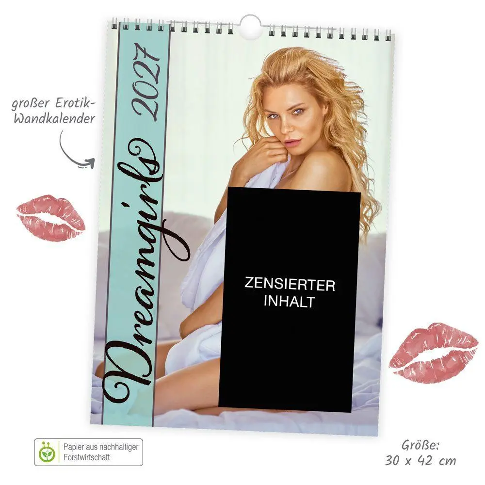 Bild: 9783988026651 | TRÖTSCH - Erotikkalender Dreamgirls 2027 | KG | Kalender | 24 S.
