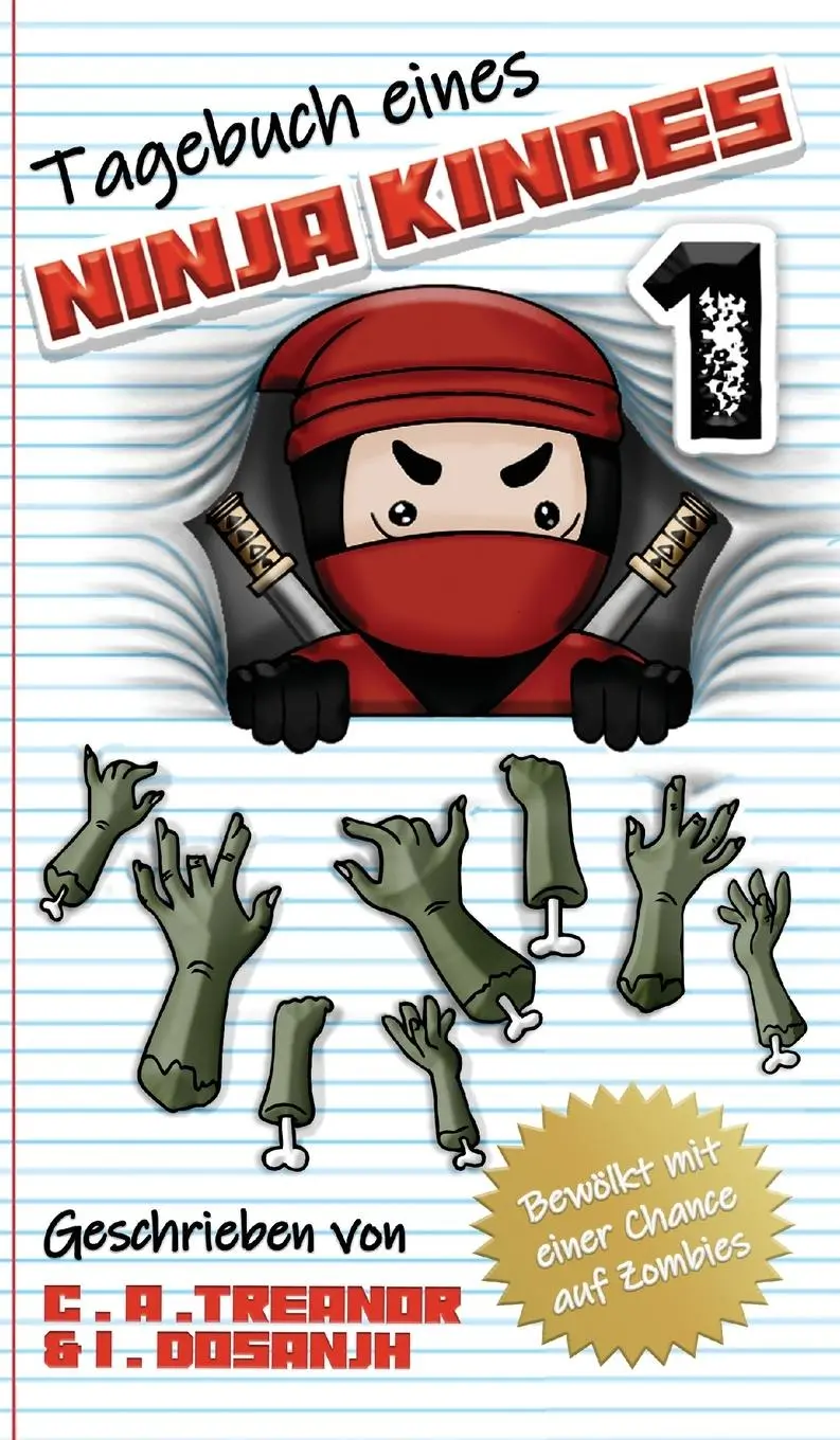 Cover: 9781649706751 | Tagebuch Eines Ninja Kindes | Bewolkt Mit Einer Chance Auf Zombies