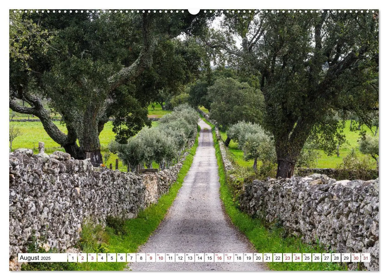 Bild: 9783435116751 | Alentejo - das romantische Portugal (Wandkalender 2025 DIN A2...