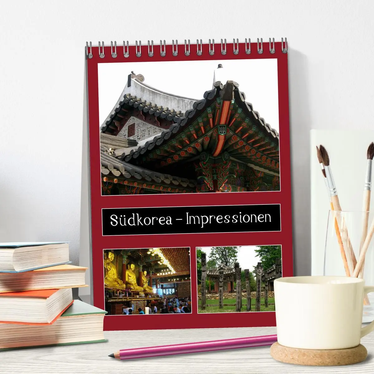 Bild: 9783516466751 | Südkorea - Impressionen (Tischkalender 2026 DIN A5 hoch), CALVENDO...