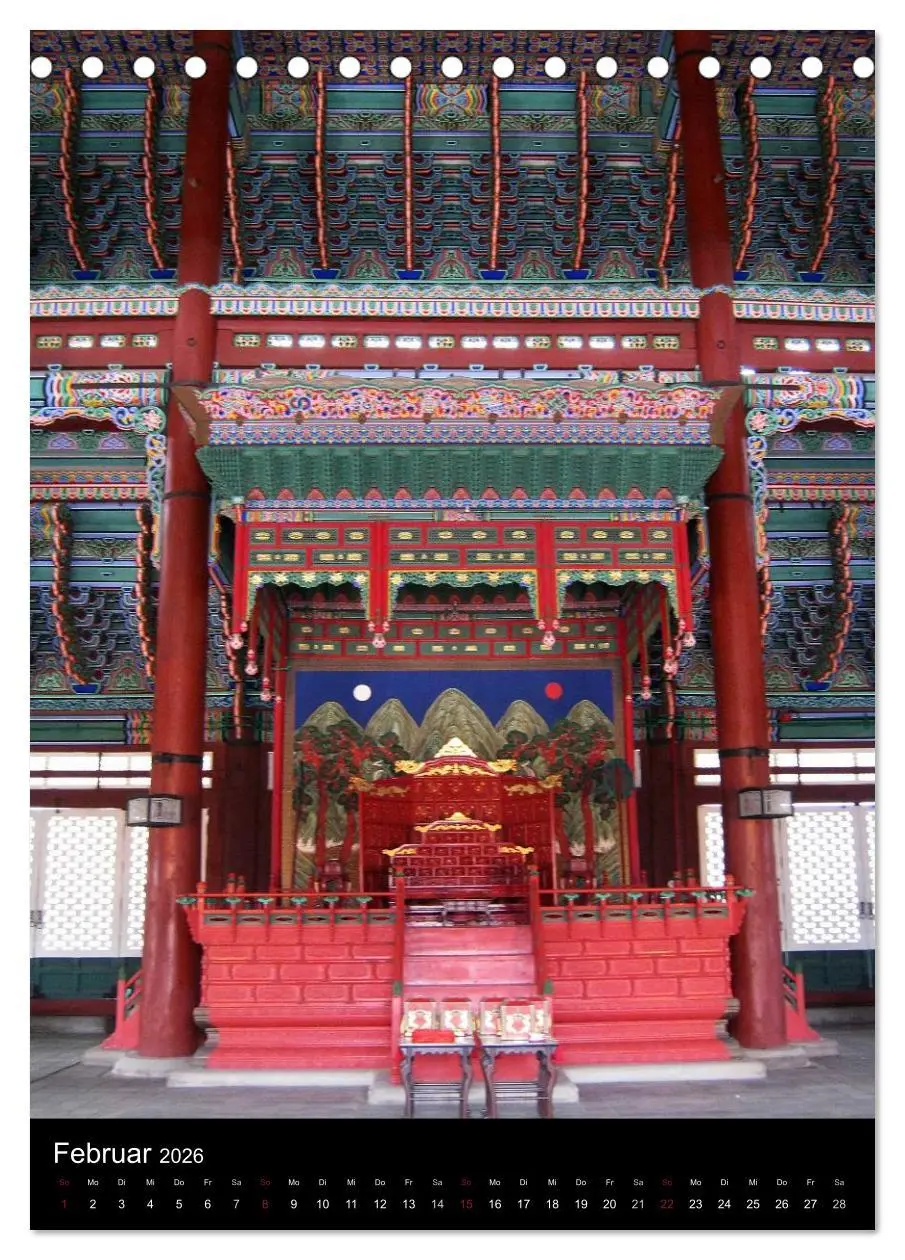 Bild: 9783516466751 | Südkorea - Impressionen (Tischkalender 2026 DIN A5 hoch), CALVENDO...