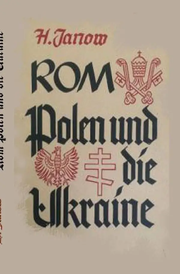 Cover: 9783741886751 | Rom, Polen und die Ukraine | H. Janow | Taschenbuch | 36 S. | Deutsch