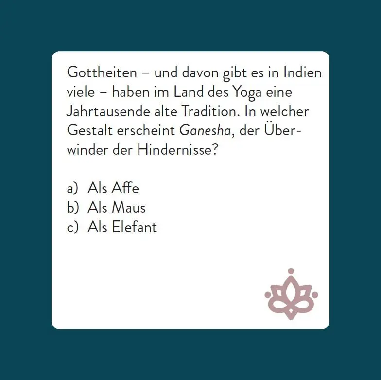 Bild: 9783747206751 | Das Yoga-Quiz | Box mit 66 Spielkarten und Anleitung | Brandt | Spiel