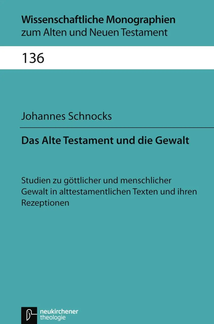 Cover: 9783788726751 | Das Alte Testament und die Gewalt | Johannes Schnocks | Buch | 173 S.