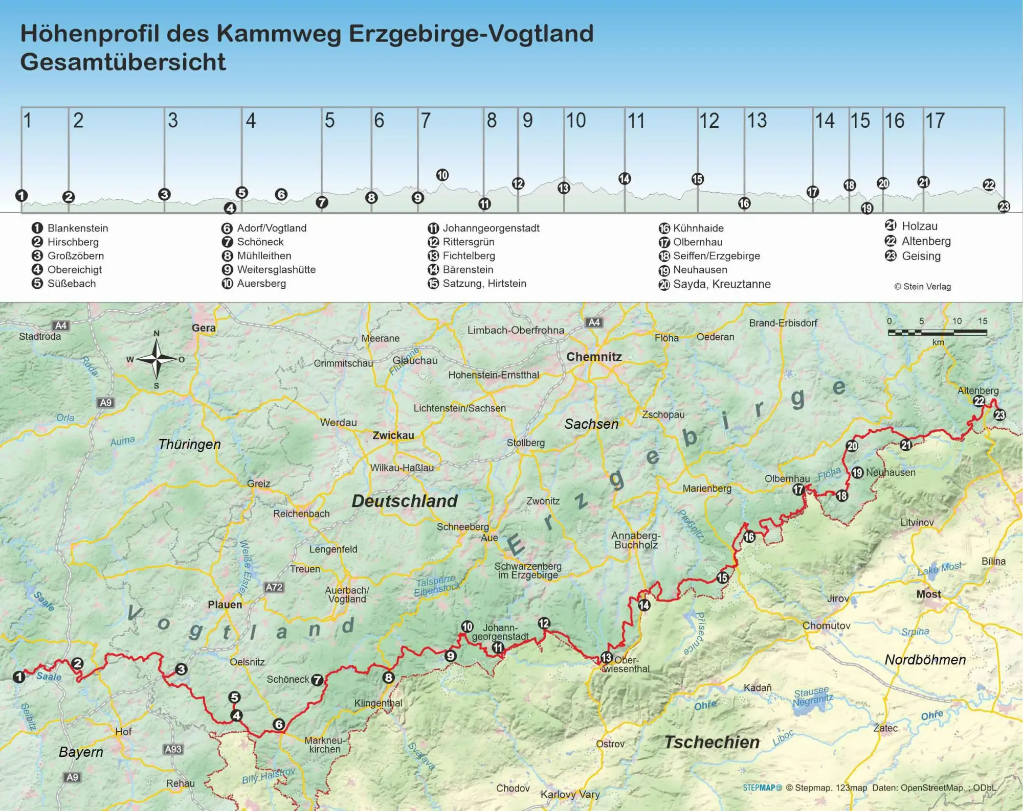 Bild: 9783866866751 | Kammweg Erzgebirge-Vogtland | von Blankenstein nach Geising | Buch
