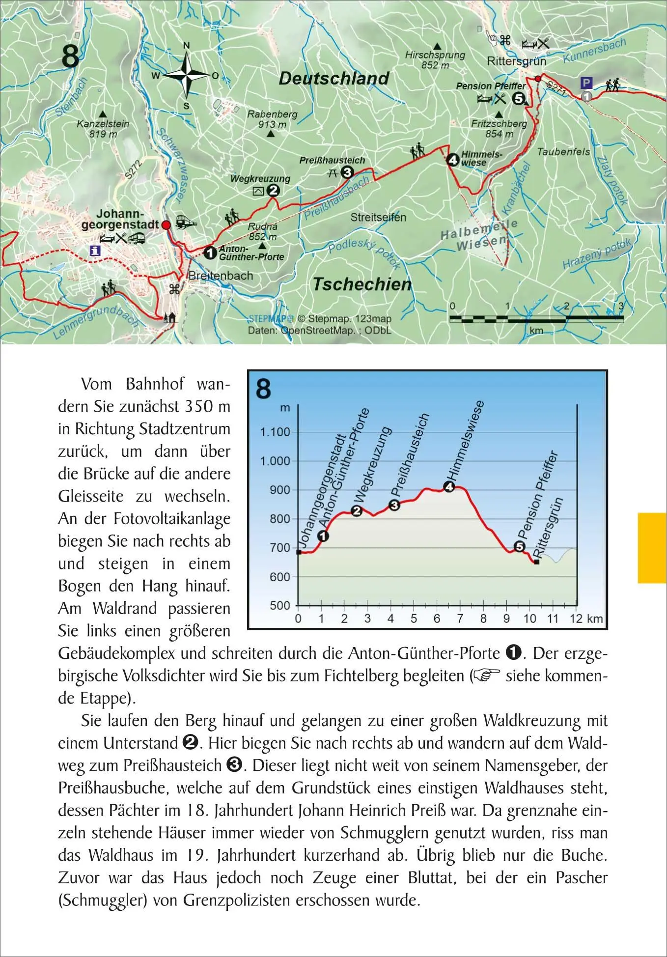 Bild: 9783866866751 | Kammweg Erzgebirge-Vogtland | von Blankenstein nach Geising | Buch