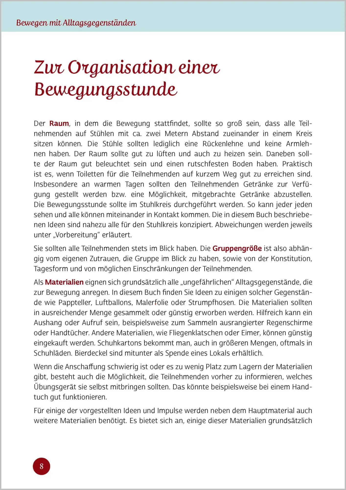 Bild: 9783948106751 | Bewegen mit Alltagsgegenständen | Silke Hubrig | Taschenbuch | 152 S.