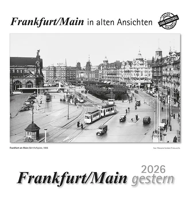 Cover: 9783961666751 | Frankfurt am Main gestern 2026 | Frankfurt am Main in alten Ansichten