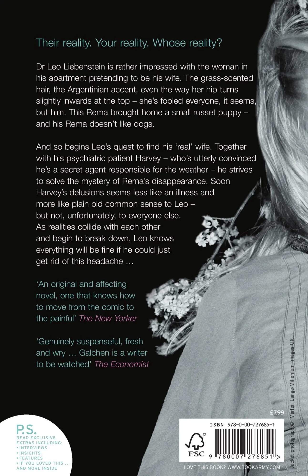 Rückseite: 9780007276851 | Atmospheric Disturbances | Rivka Galchen | Taschenbuch | 260 S. | 2009