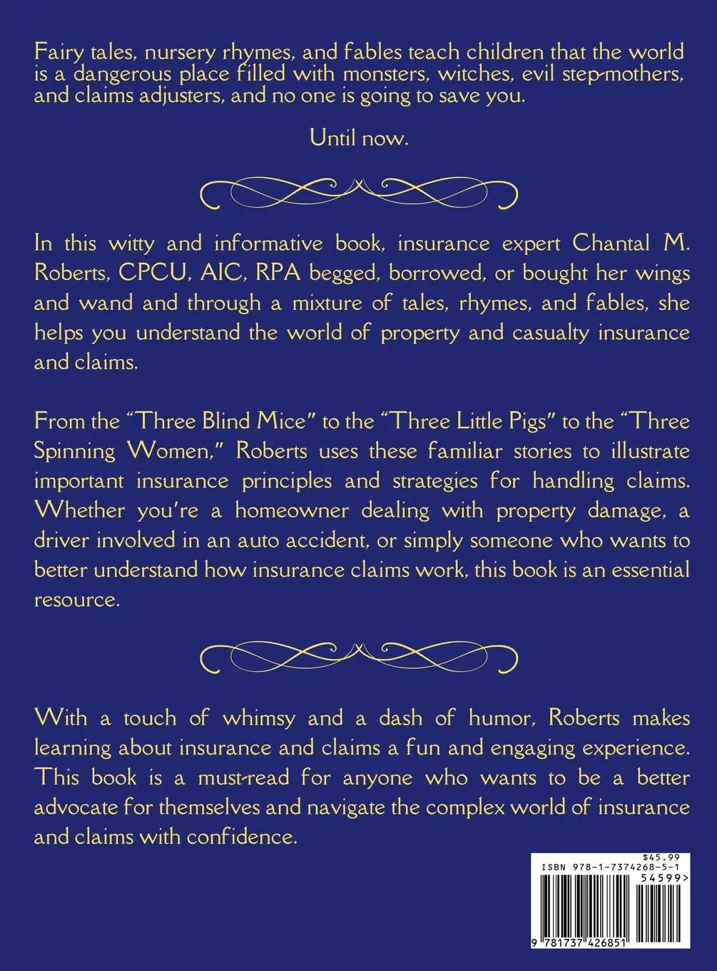 Rückseite: 9781737426851 | Once Upon A Claim | Fairy Tales to Protect Your Ass(ets) | Roberts
