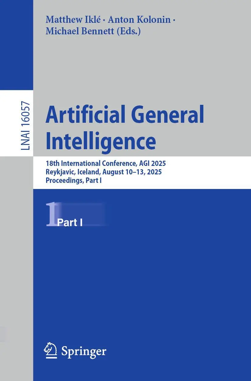 Cover: 9783032006851 | Artificial General Intelligence | Matthew Iklé (u. a.) | Taschenbuch