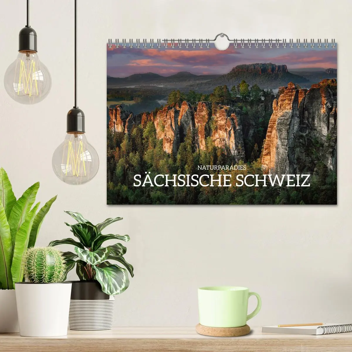 Bild: 9783457366851 | Naturparadies Sächsische Schweiz (Wandkalender 2026 DIN A4 quer),...