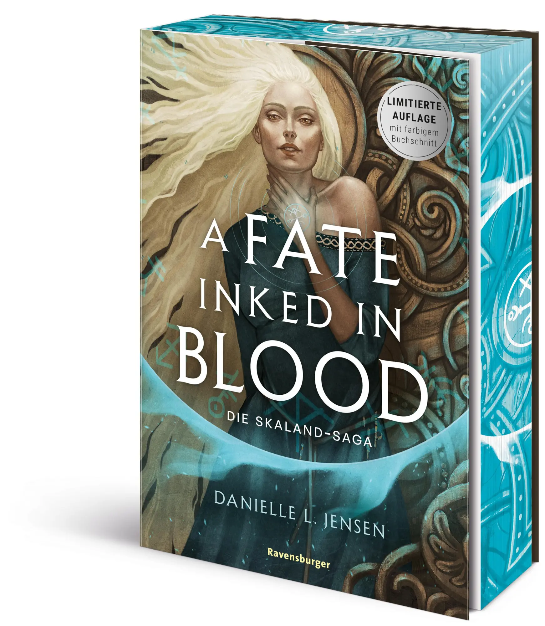 Cover: 9783473586851 | Die Skaland-Saga, Band 1 - A Fate Inked in Blood | Danielle L. Jensen