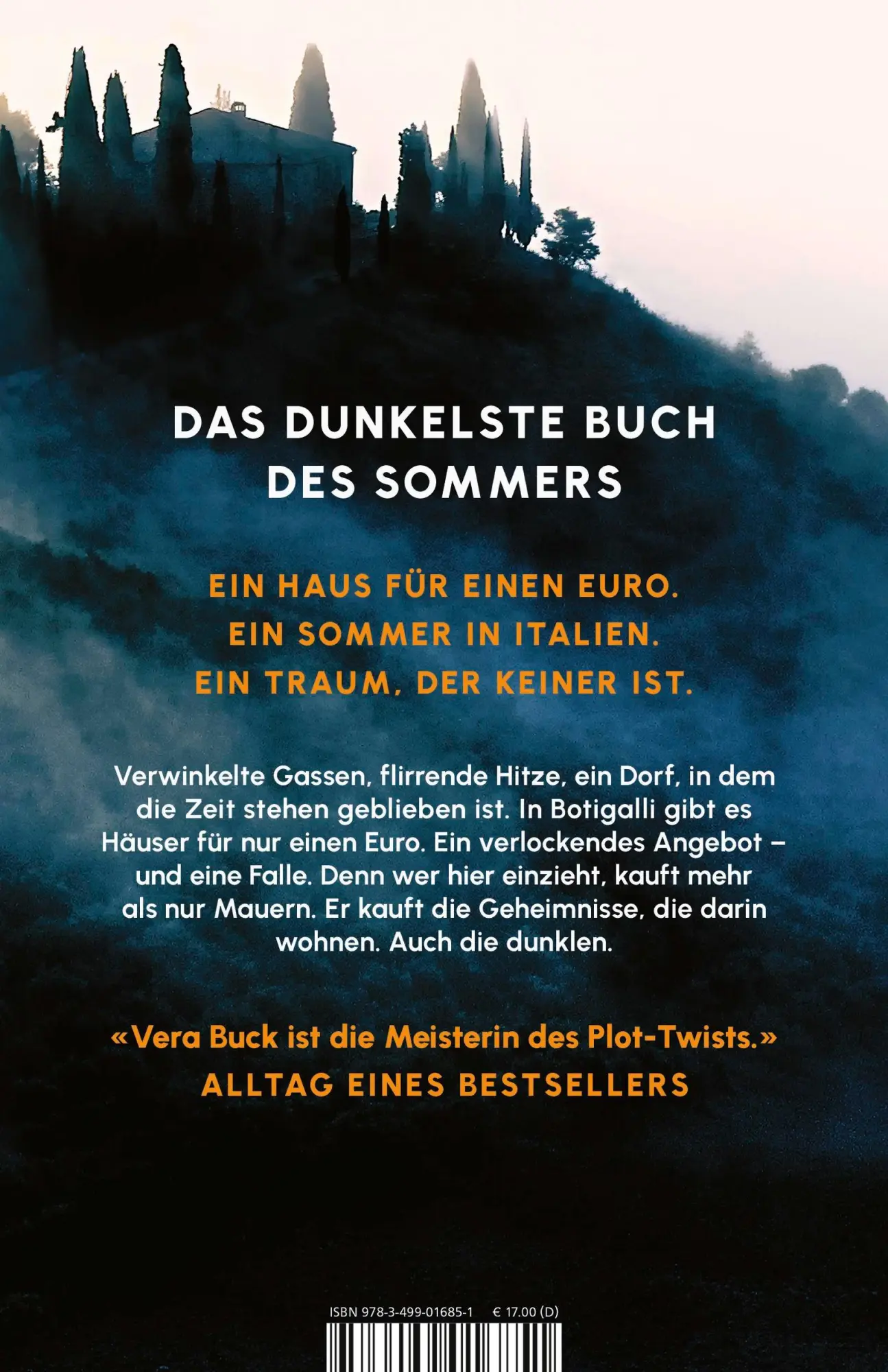 Rückseite: 9783499016851 | Der dunkle Sommer | Vera Buck | Taschenbuch | 384 S. | Deutsch | 2025