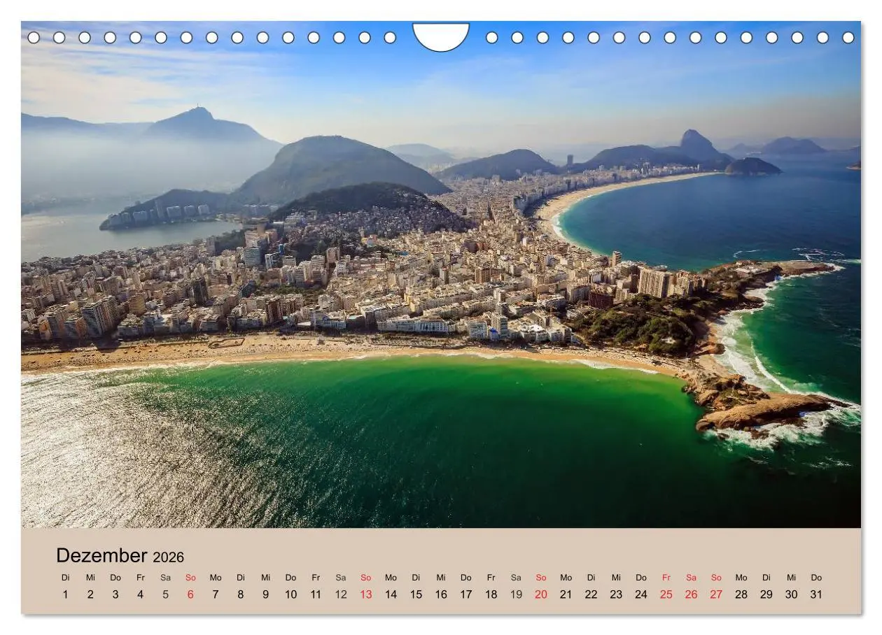 Bild: 9783516146851 | Brasilien. Impressionen (Wandkalender 2026 DIN A4 quer), CALVENDO...