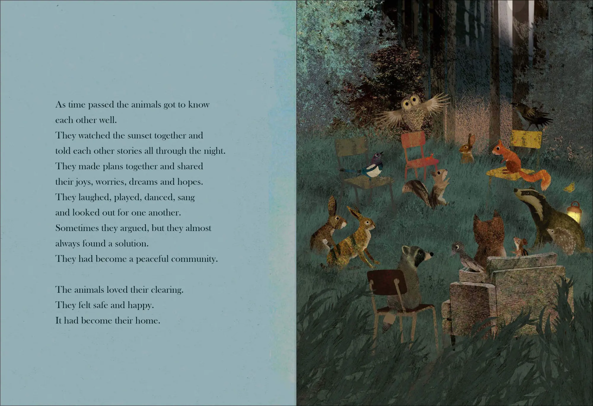 Bild: 9783791376851 | The Chairs | A story about the power of community | Britta Teckentrup