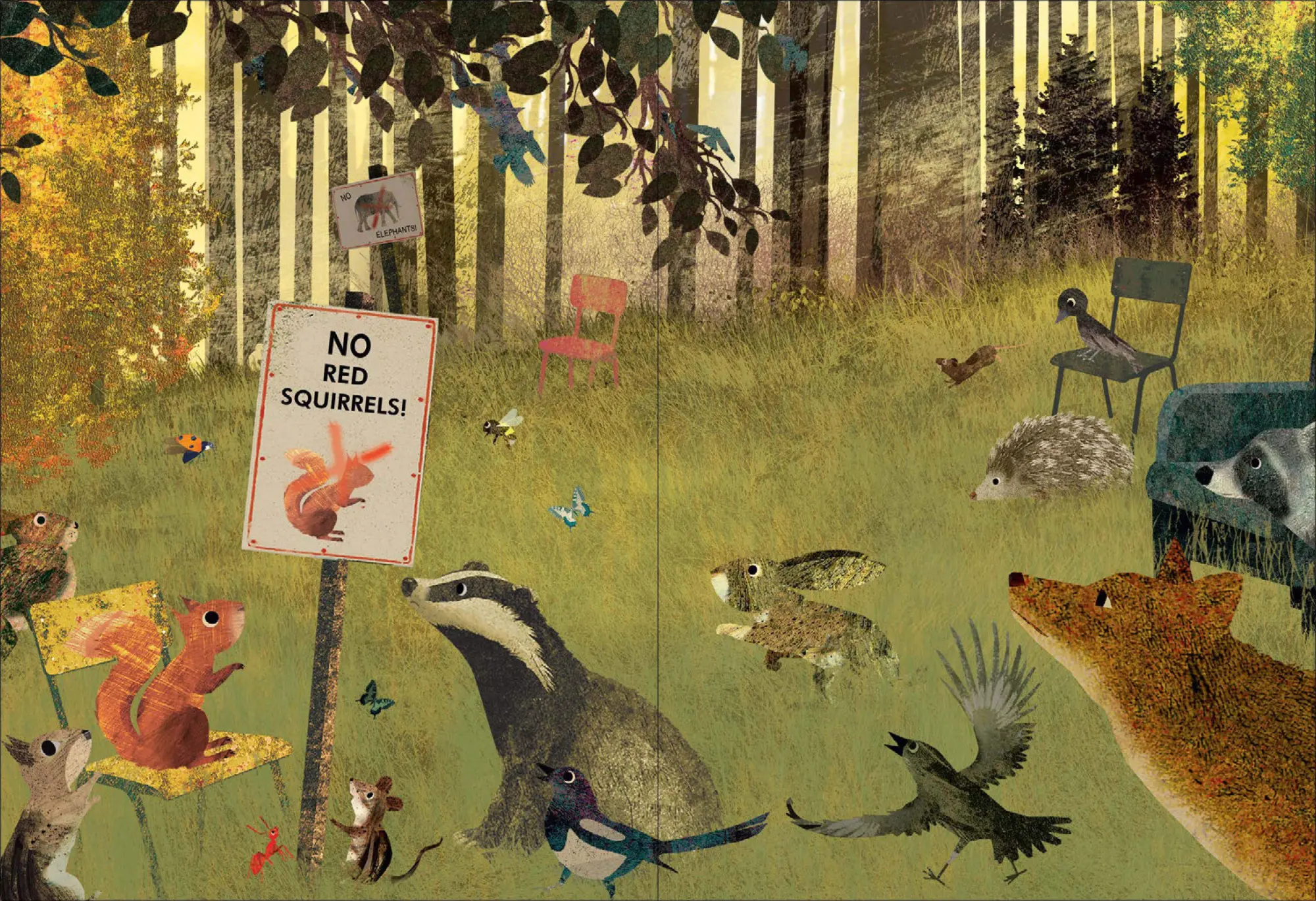 Bild: 9783791376851 | The Chairs | A story about the power of community | Britta Teckentrup