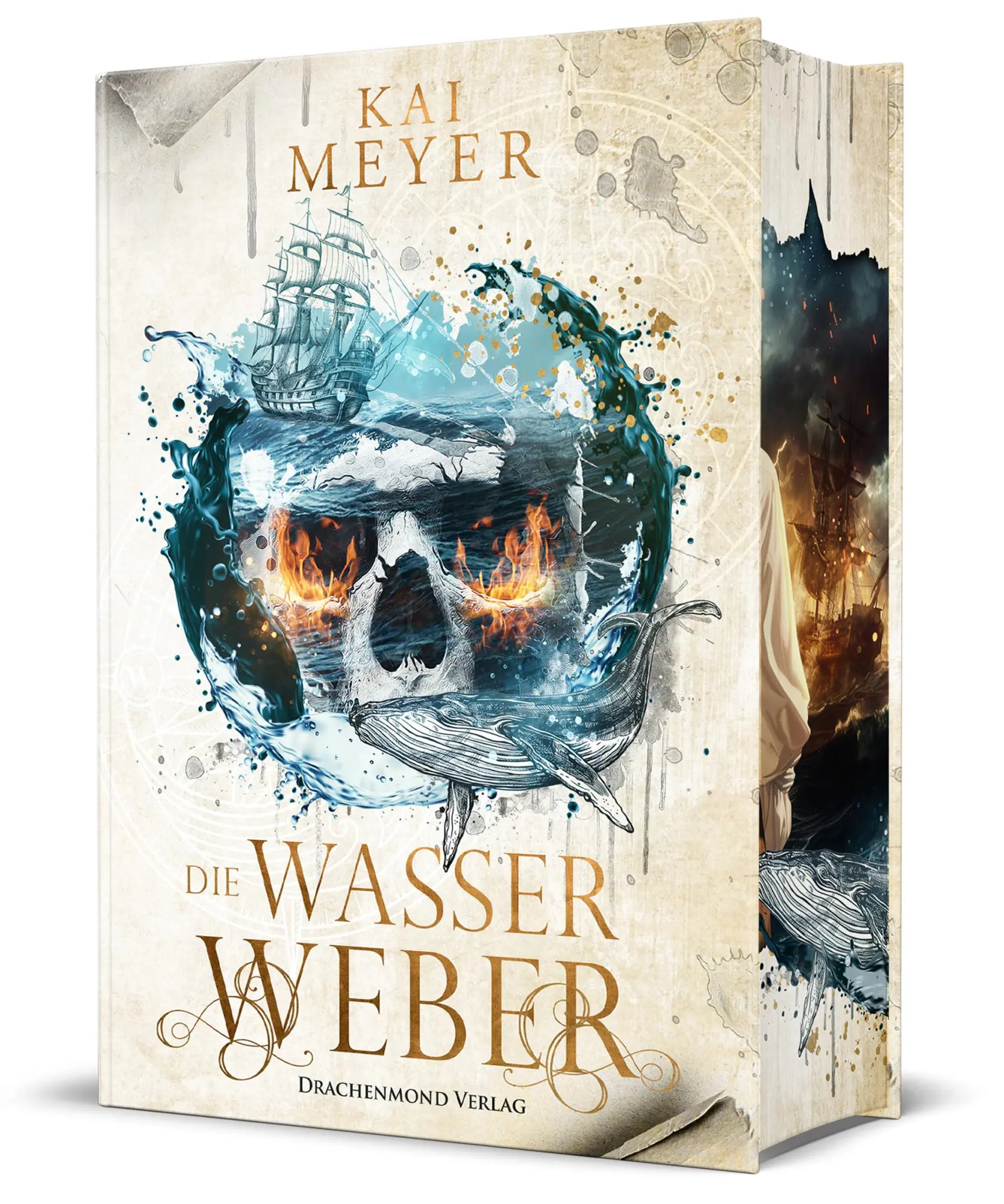Cover: 9783959916851 | Die Wasserweber | Schmuckausgabe mit Farbschnitt-Garantie | Kai Meyer
