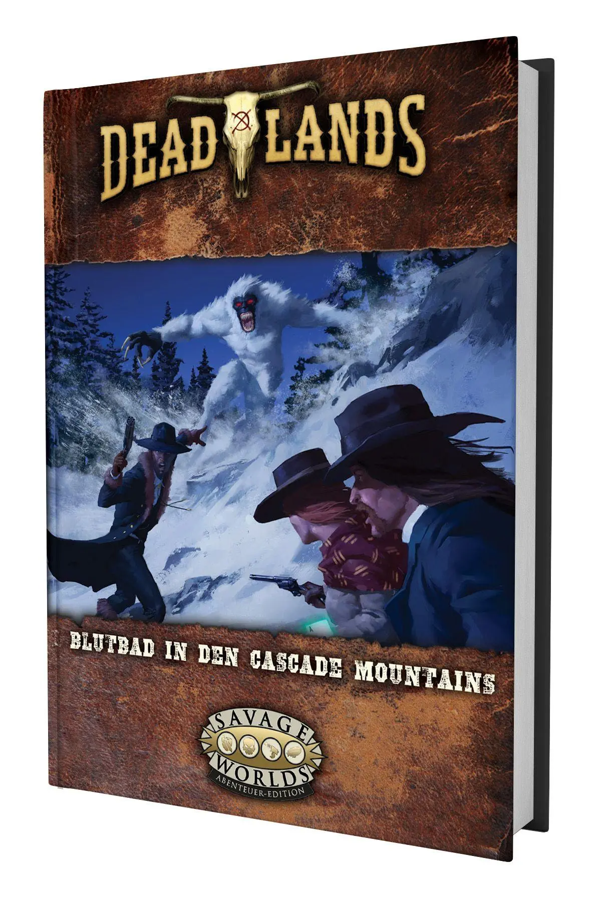 Cover: 9783987326851 | Deadlands: The Weird West - Blutbad in den Cascade Mountains | Hensley