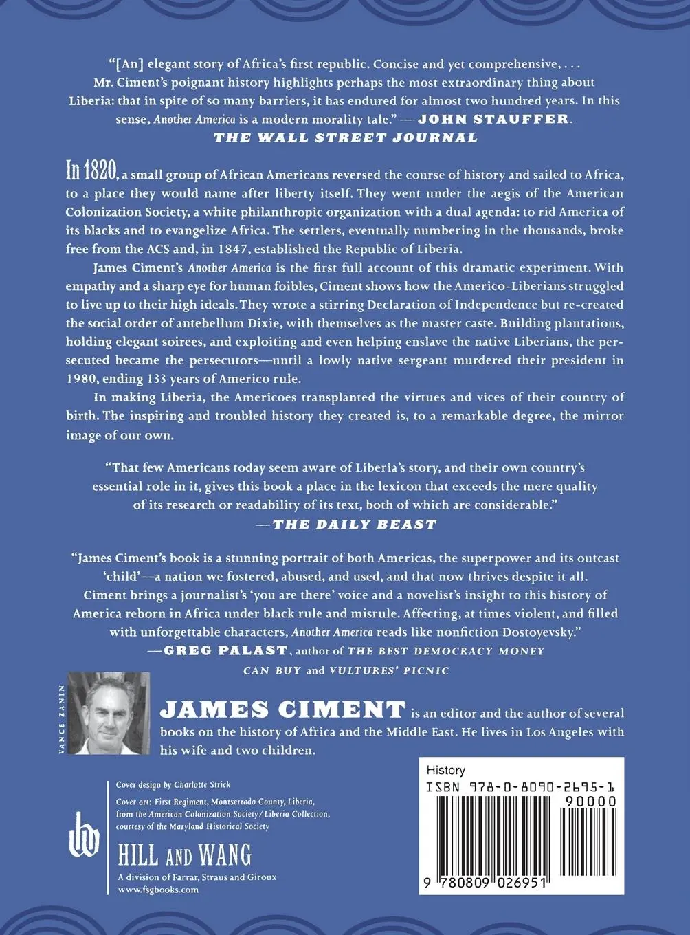 Rückseite: 9780809026951 | Another America | The Story of Liberia and the Former Slaves Who R