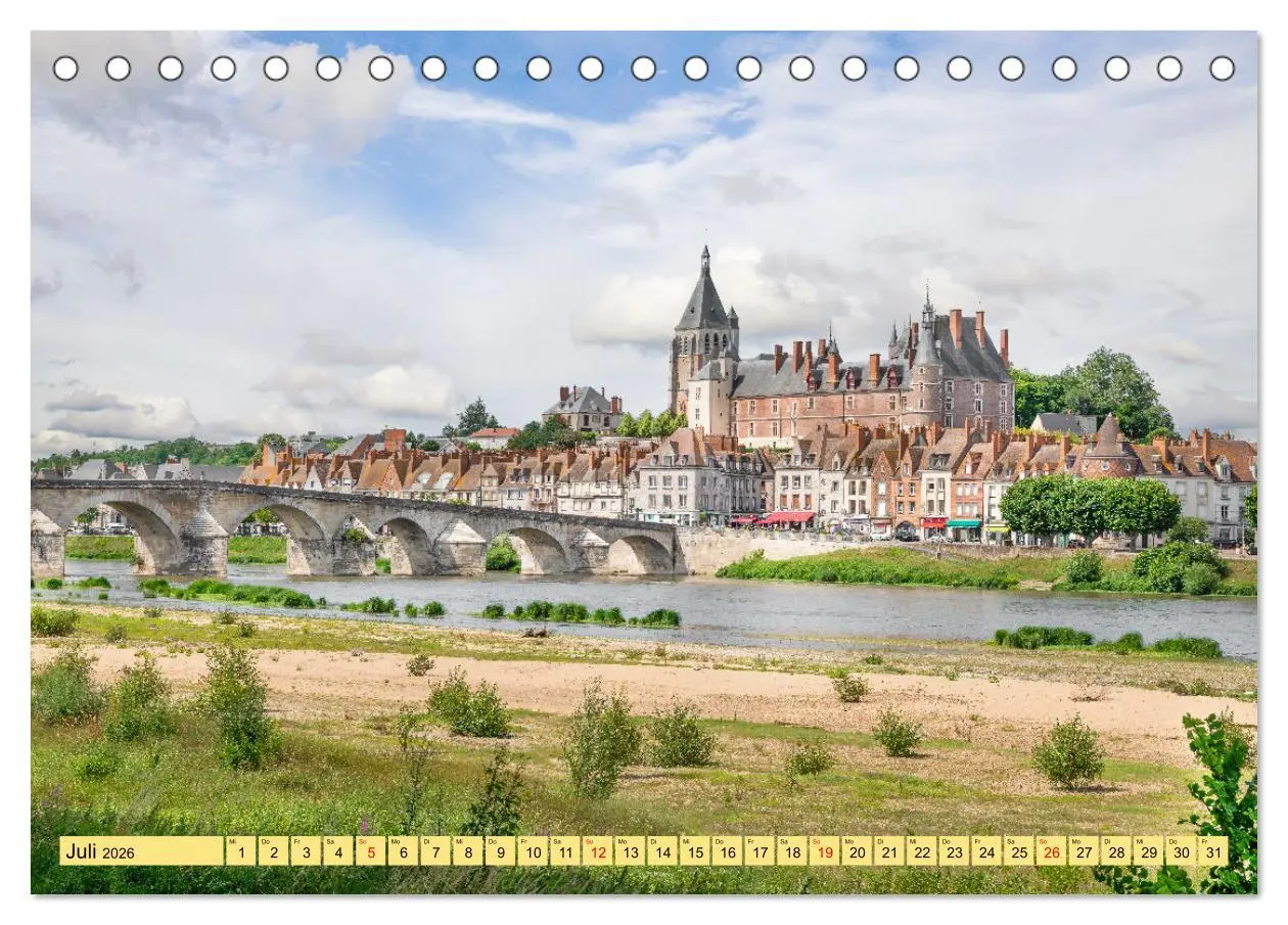 Bild: 9783457286951 | Châteaux. Im Tal der Loire (Tischkalender 2026 DIN A5 quer),...