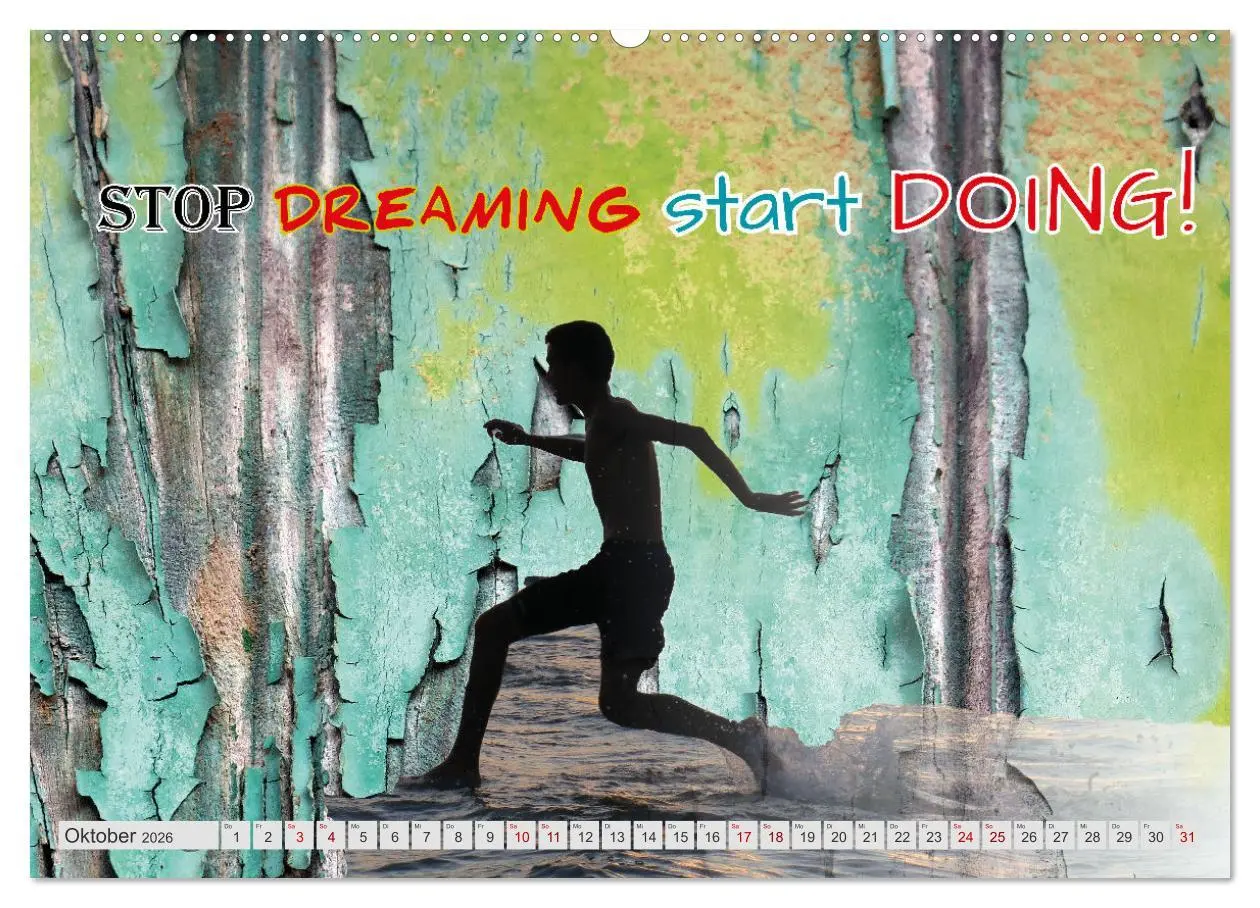 Bild: 9783457426951 | Stop dreaming start doing - Hör auf zu träumen und mach es einfach...