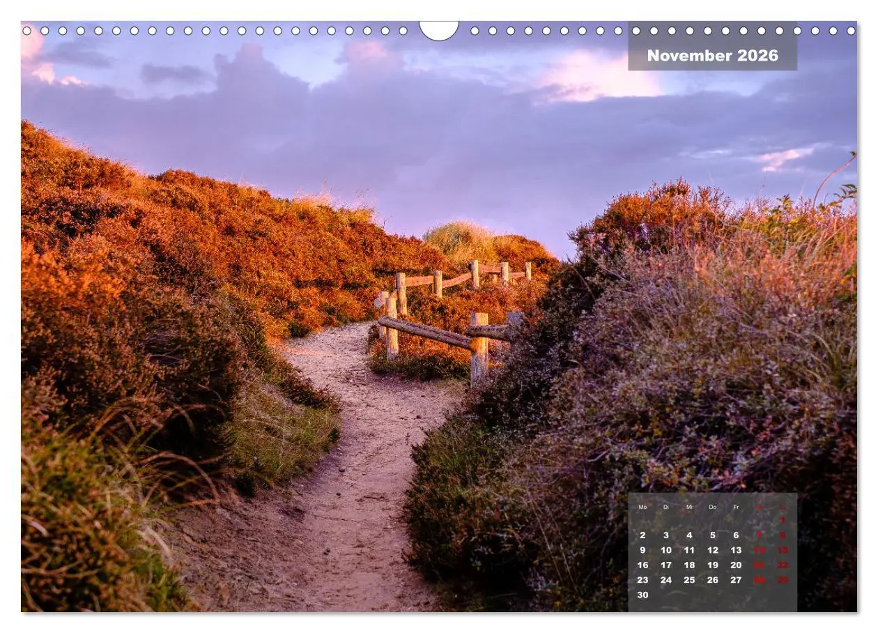 Bild: 9783457596951 | feeling Sylt (Wandkalender 2026 DIN A3 quer), CALVENDO Monatskalender