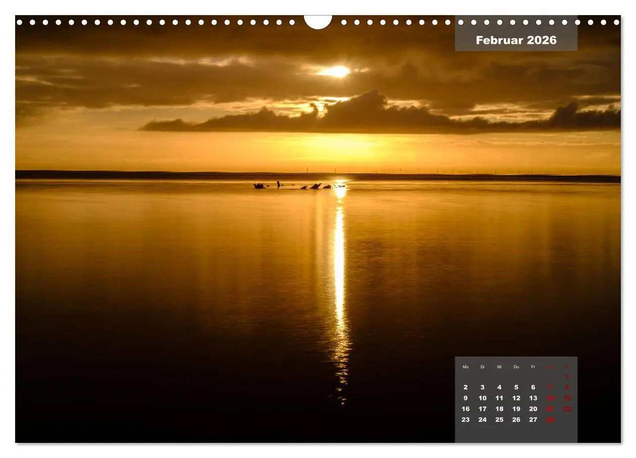 Bild: 9783457596951 | feeling Sylt (Wandkalender 2026 DIN A3 quer), CALVENDO Monatskalender
