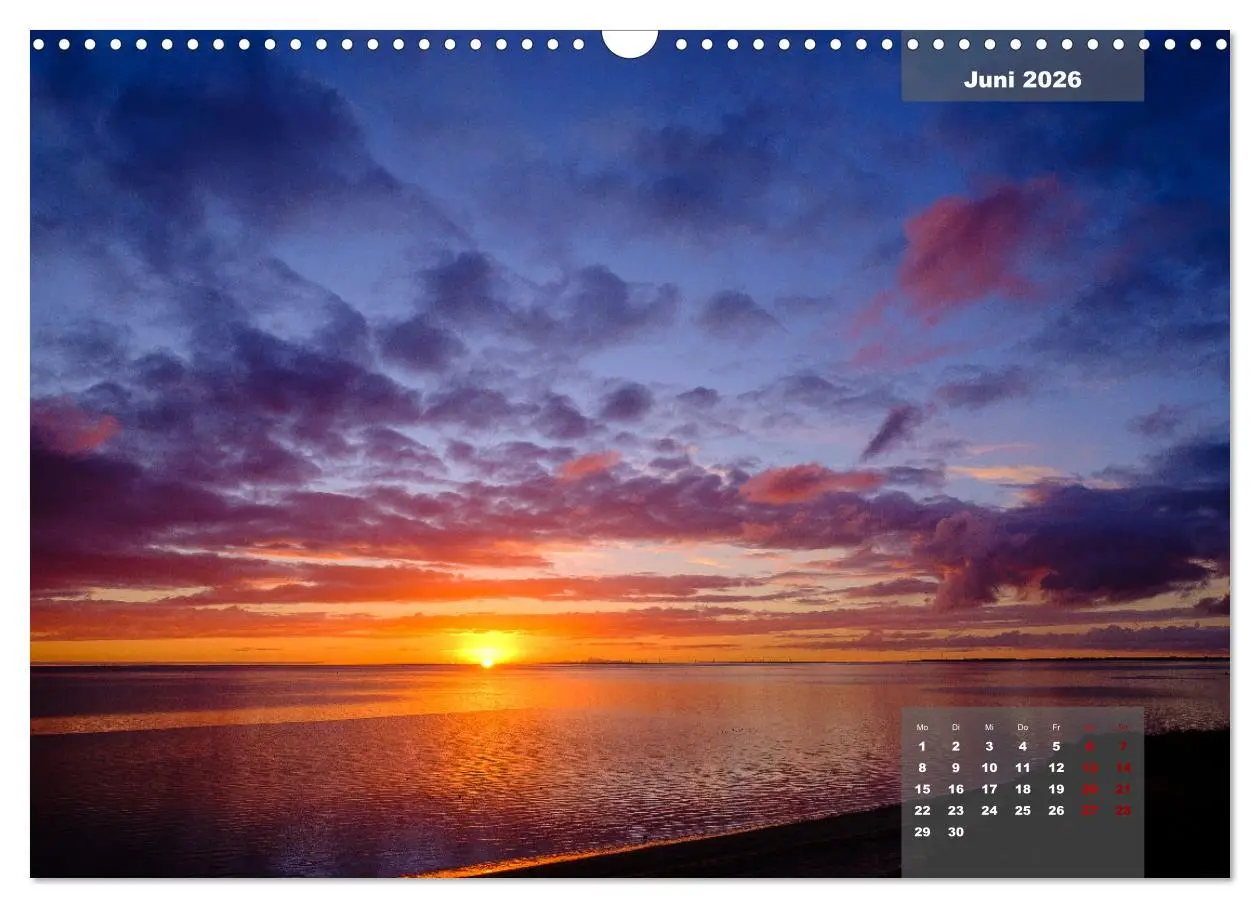 Bild: 9783457596951 | feeling Sylt (Wandkalender 2026 DIN A3 quer), CALVENDO Monatskalender