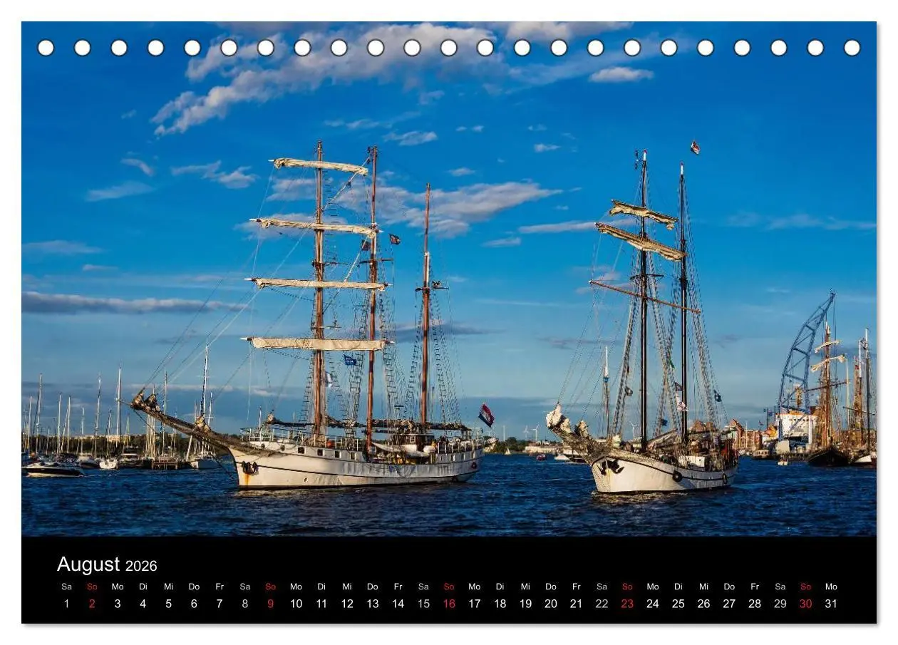 Bild: 9783516136951 | Unterwegs in der Hansestadt Rostock (Tischkalender 2026 DIN A5...