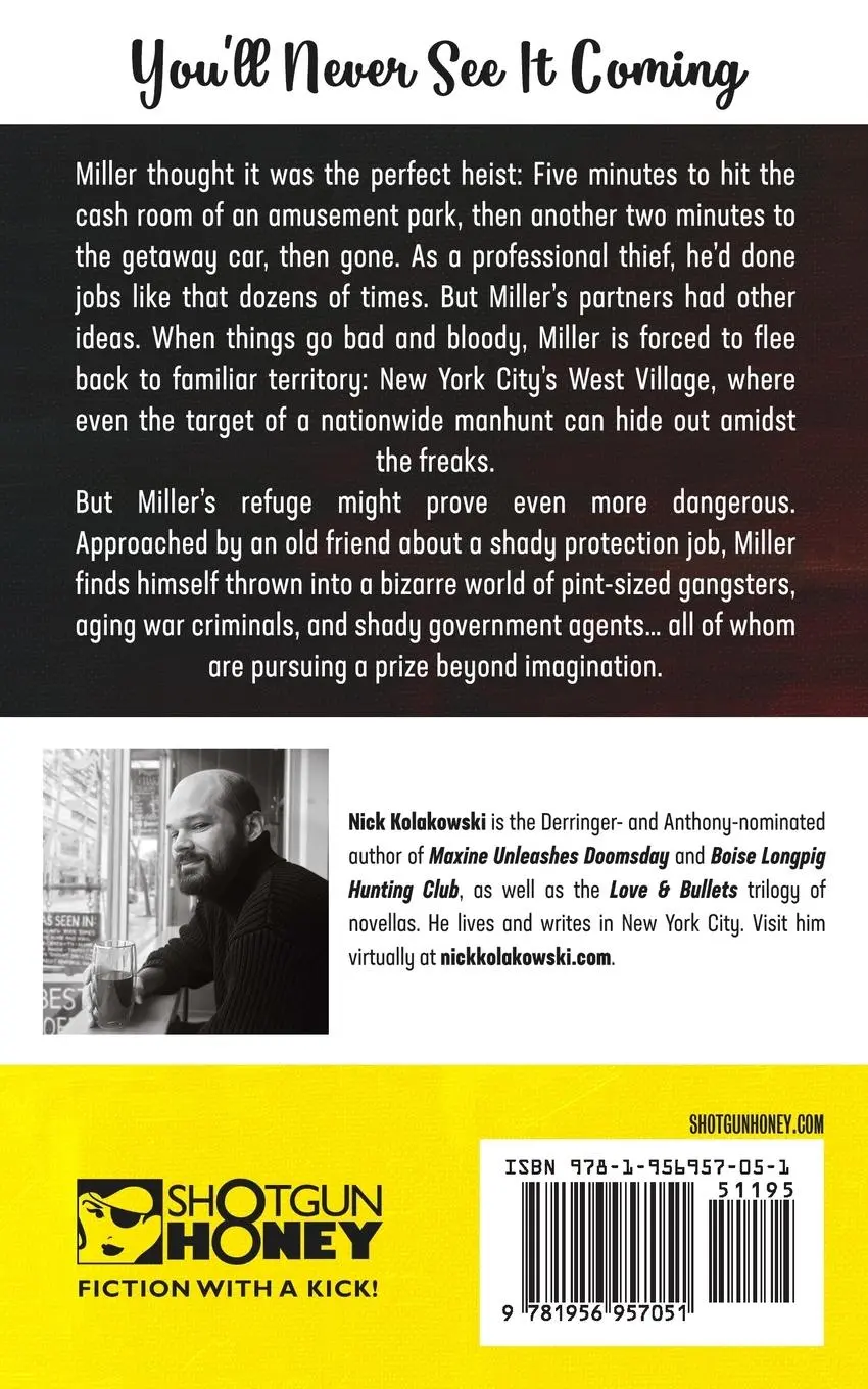 Rückseite: 9781956957051 | Payback Is Forever | Nick Kolakowski | Taschenbuch | Englisch | 2022