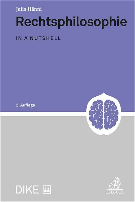 Cover: 9783406827051 | Rechtsphilosophie | in a nutshell | Julia Hänni | Taschenbuch | XLIII
