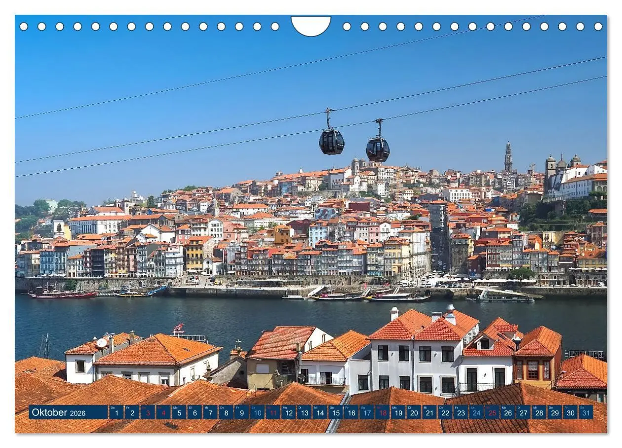 Bild: 9783457627051 | Bom Dia Schönes Porto (Wandkalender 2026 DIN A4 quer), CALVENDO...