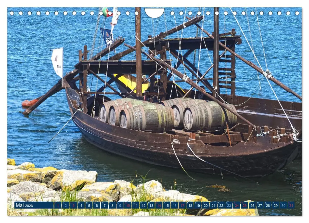 Bild: 9783457627051 | Bom Dia Schönes Porto (Wandkalender 2026 DIN A4 quer), CALVENDO...