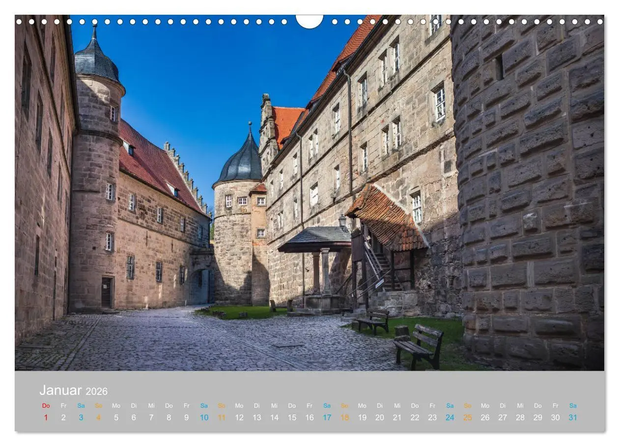 Bild: 9783457797051 | Kronach - drei Flüsse und eine Festung (Wandkalender 2026 DIN A3...