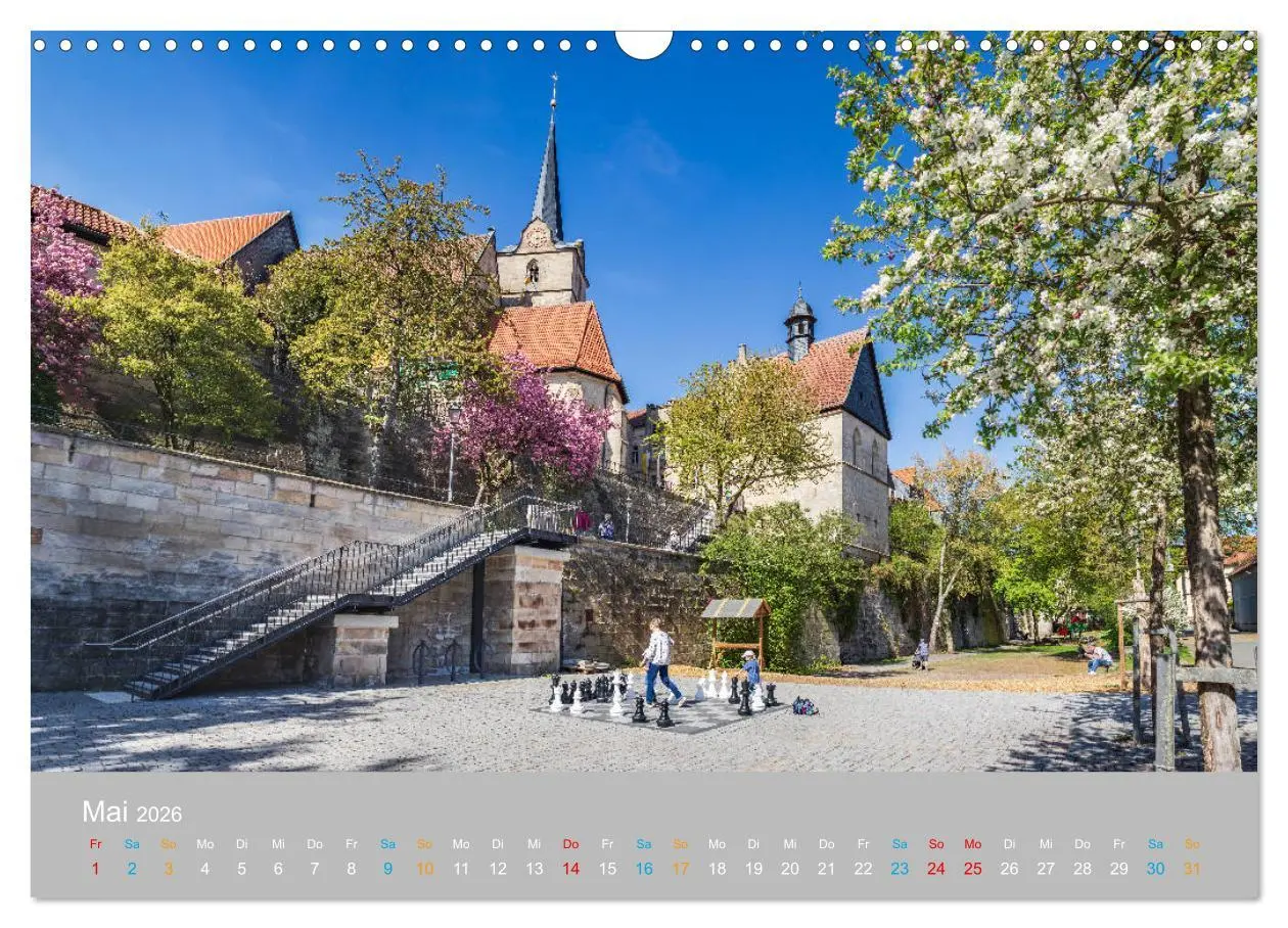 Bild: 9783457797051 | Kronach - drei Flüsse und eine Festung (Wandkalender 2026 DIN A3...