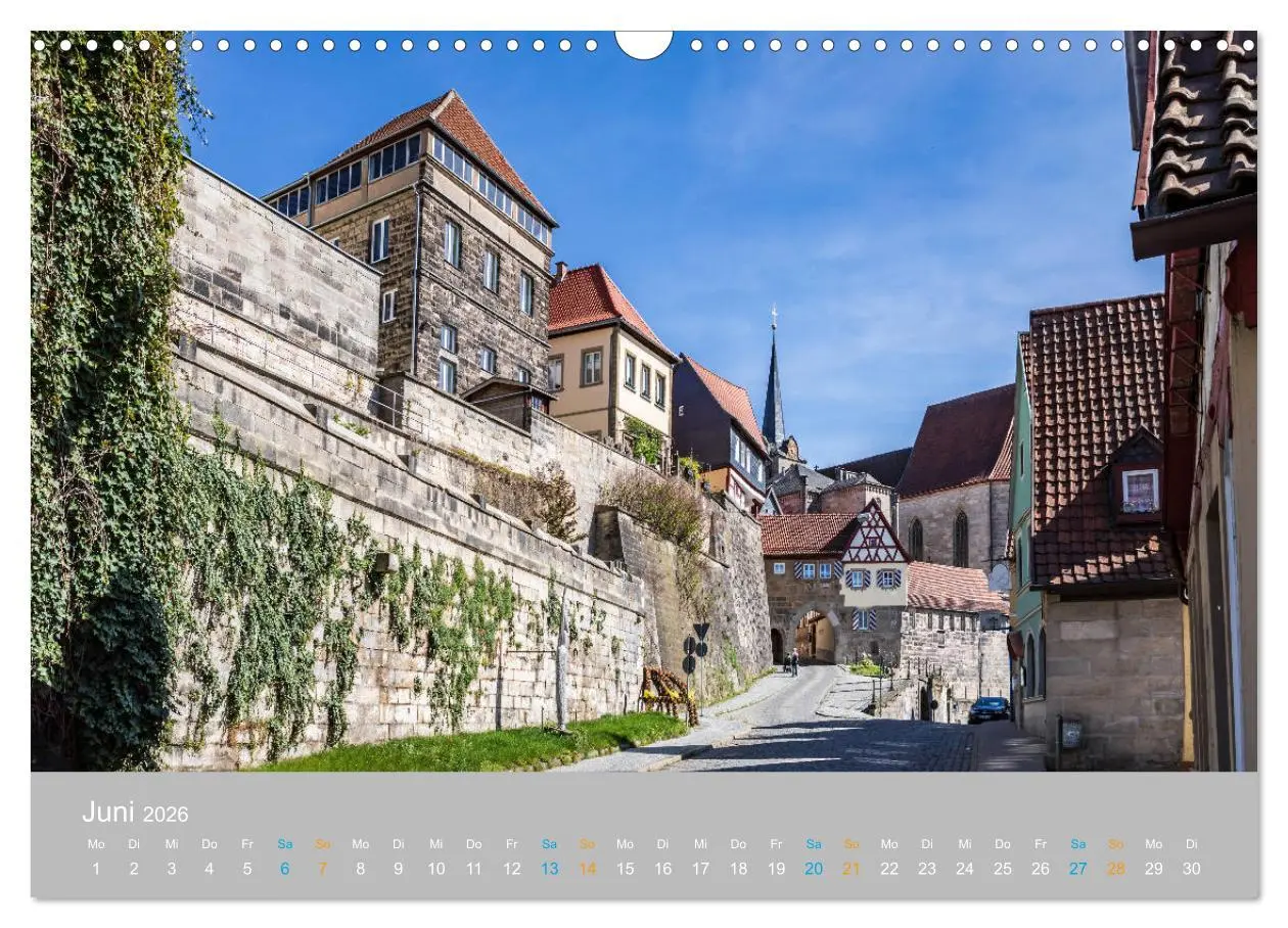 Bild: 9783457797051 | Kronach - drei Flüsse und eine Festung (Wandkalender 2026 DIN A3...