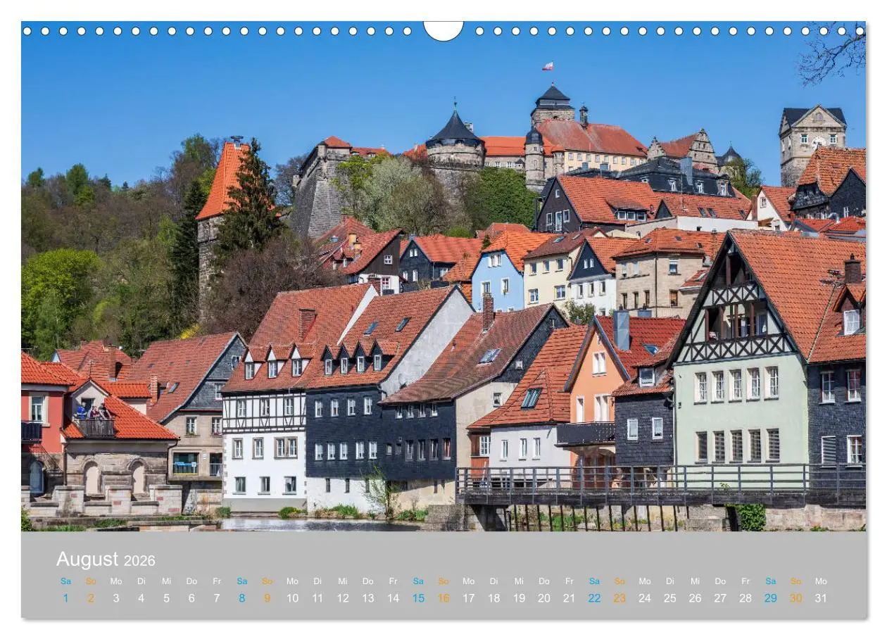 Bild: 9783457797051 | Kronach - drei Flüsse und eine Festung (Wandkalender 2026 DIN A3...