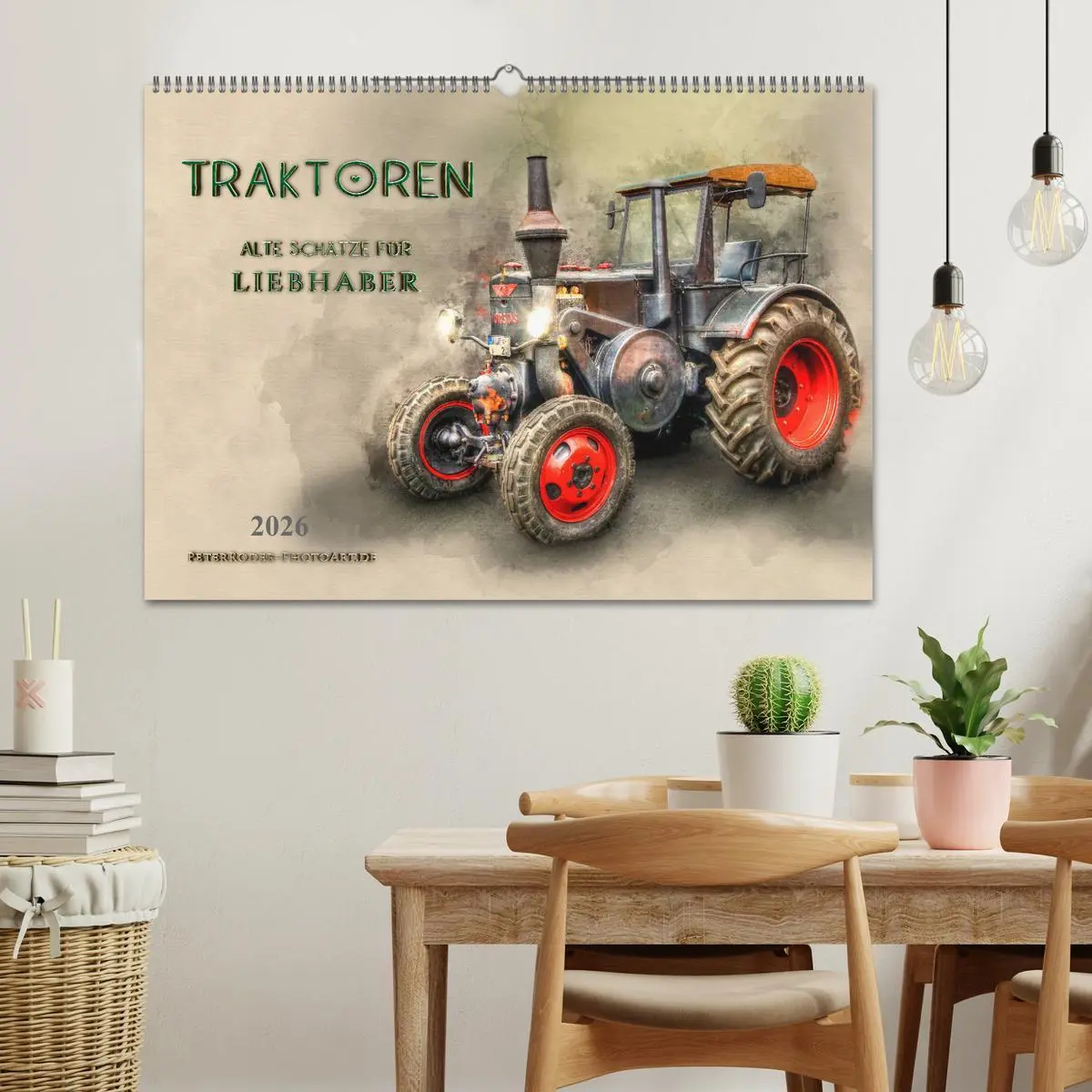 Bild: 9783457867051 | Traktoren - alte Schätze für Liebhaber (Wandkalender 2026 DIN A2...