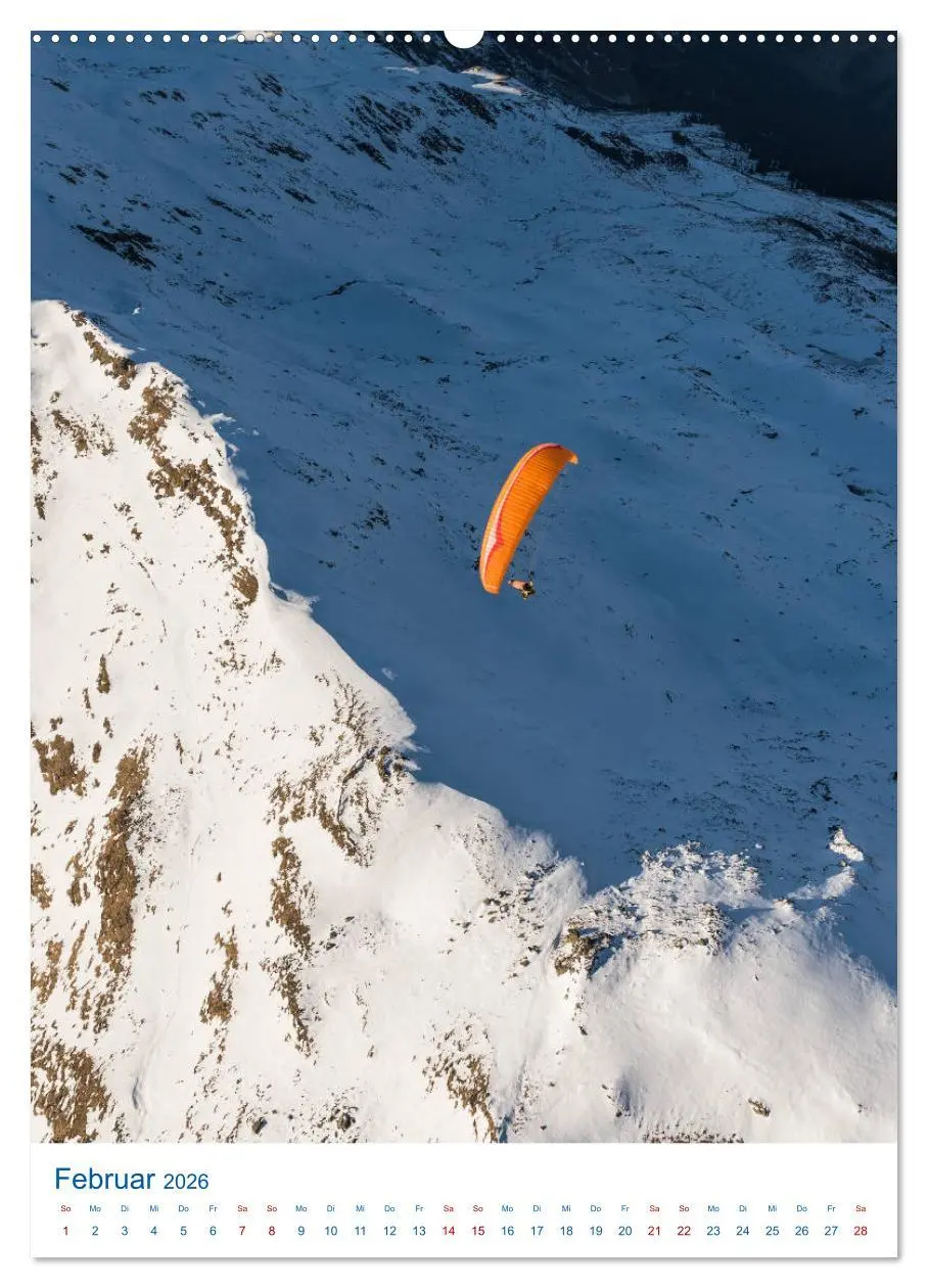Bild: 9783516407051 | Paragliding - von grünen Wiesen zu schroffen Gletschen...