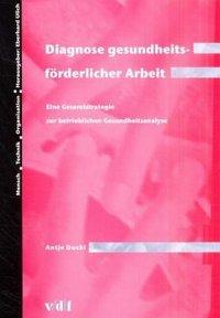 Cover: 9783728127051 | Diagnose gesundheitsförderlicher Arbeit | Antje Ducki | Taschenbuch