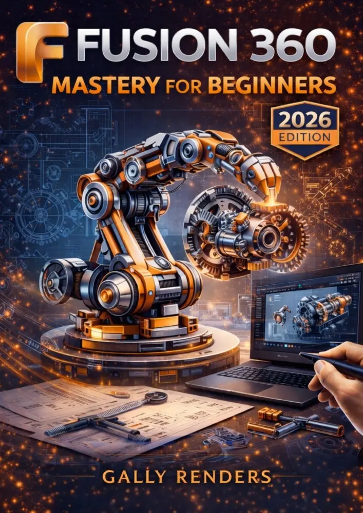 Cover: 9789403877051 | Fusion 360 Mastery for Beginners | Gally Renders | Taschenbuch