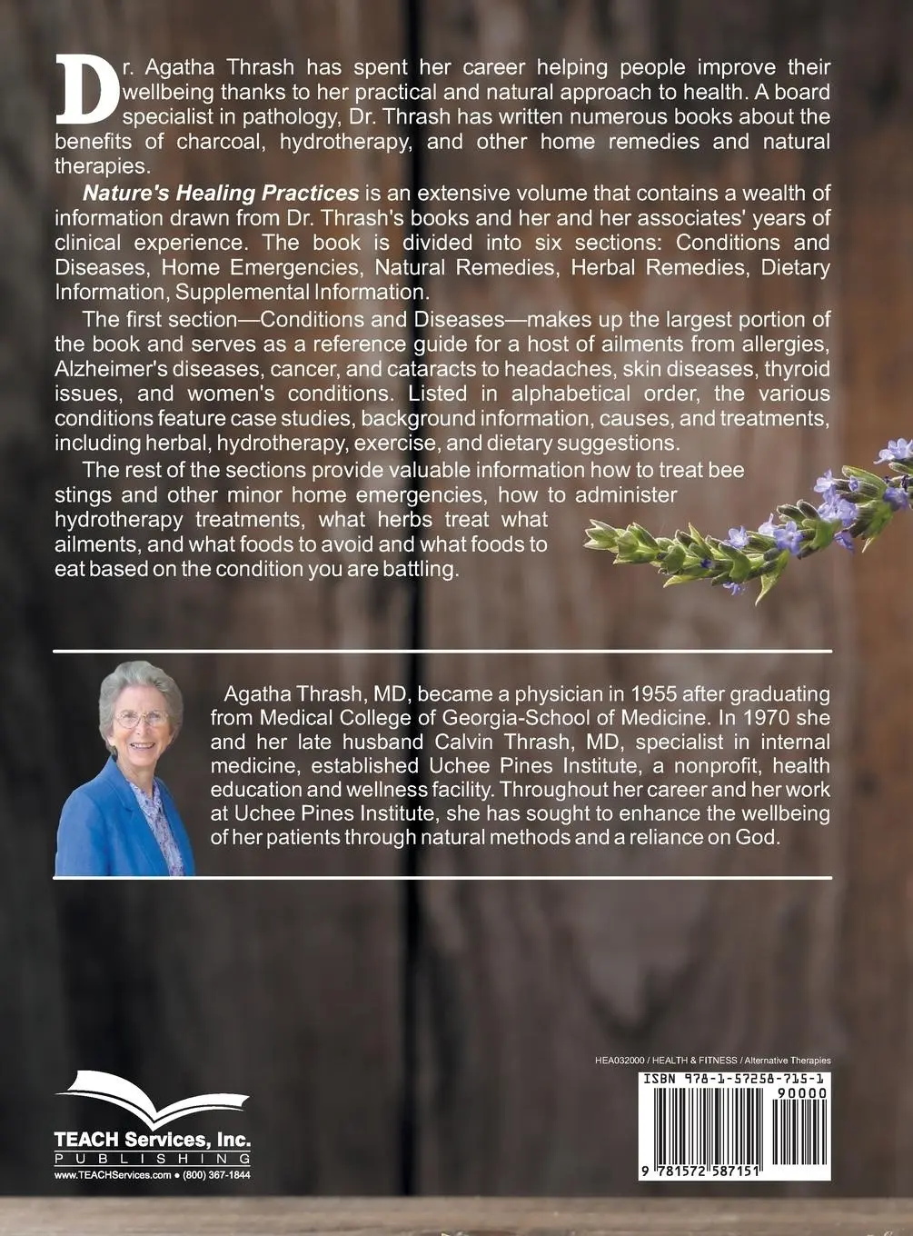 Rückseite: 9781572587151 | Nature's Healing Practices | A Natural Remedies Encyclopedia | Thrash