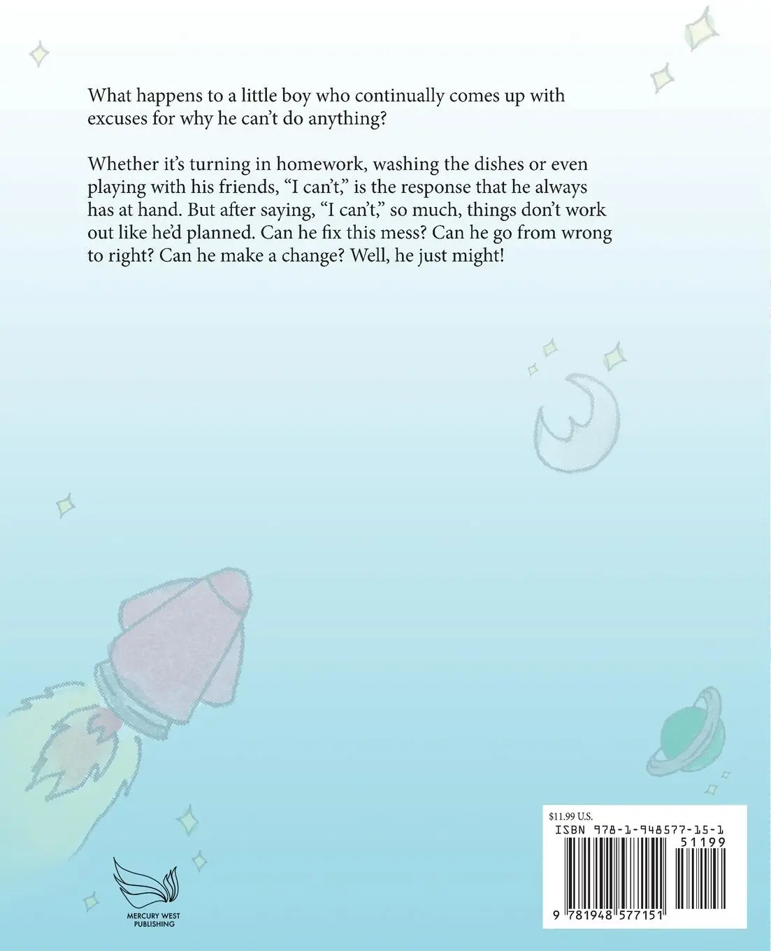 Rückseite: 9781948577151 | I Can't | Cm Healy | Taschenbuch | Kartoniert / Broschiert | Englisch