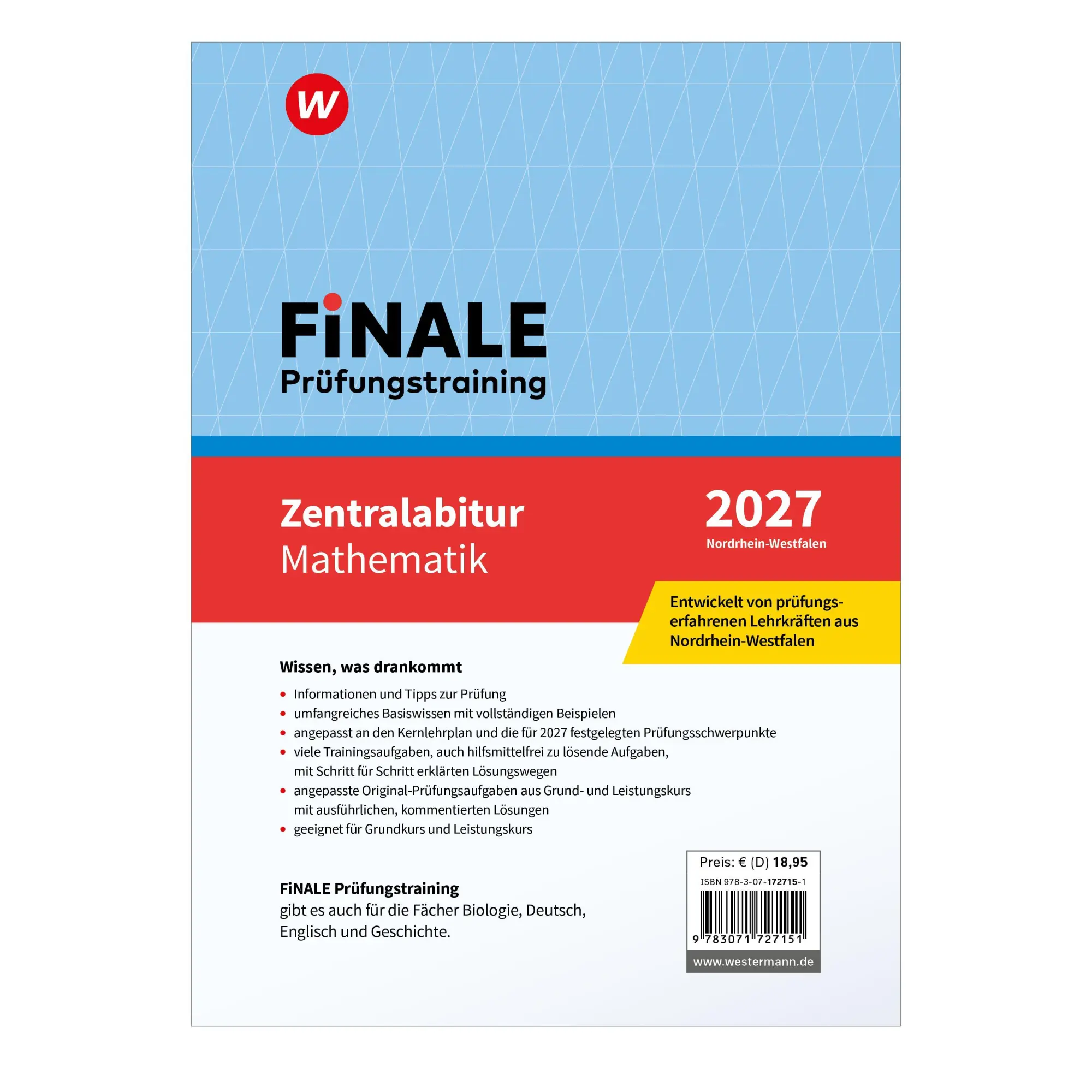 Bild: 9783071727151 | FiNALE Prüfungstraining Zentralabitur Nordrhein-Westfalen....