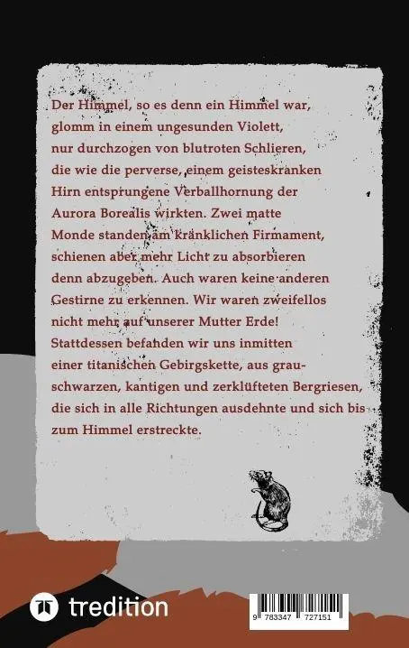 Rückseite: 9783347727151 | Mukateph | eine unheimliche Erzählung | Dietmar Traulsen | Taschenbuch